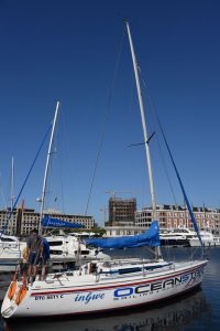 Sailing in Cape Town